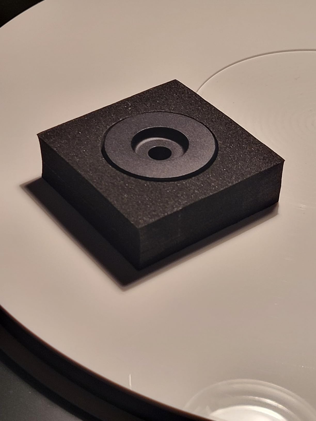 Belt Drive Turntable for Vinyl Record Player, Bluetooth Output, Built-in Phono Preamp, USB Digital Output, Magnetic Cartridge, 33/45 RPM, High-Gloss Wood Design, No Built-in Speakers customer photo 1