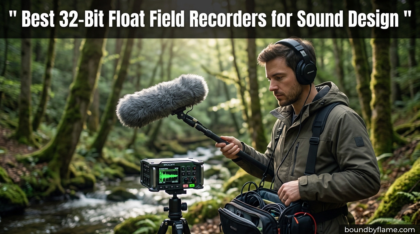 Best 32-Bit Float Field Recorders for Sound Design