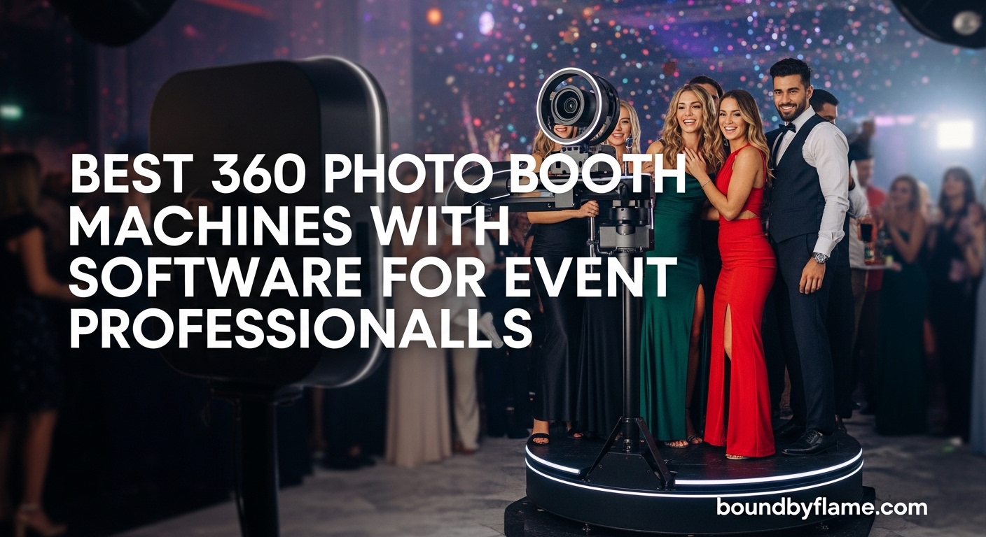 Best 360 Photo Booth Machines with Software for Event Professionals