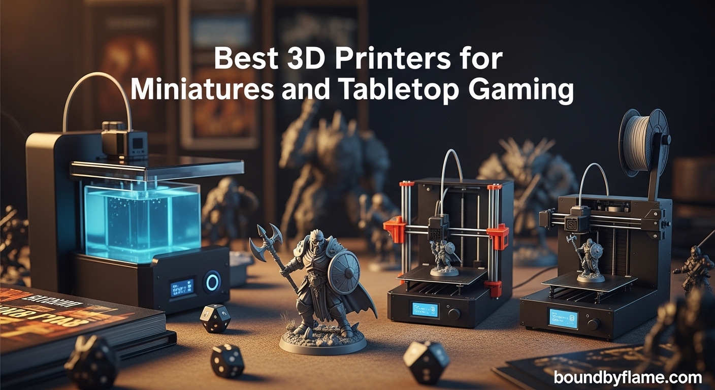 Best 3D Printers for Miniatures and Tabletop Gaming