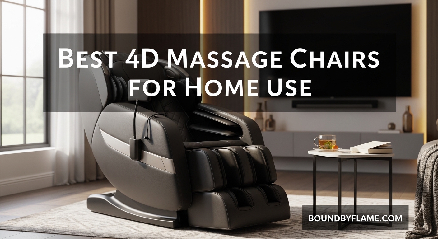 Best 4D Massage Chairs for Home Use