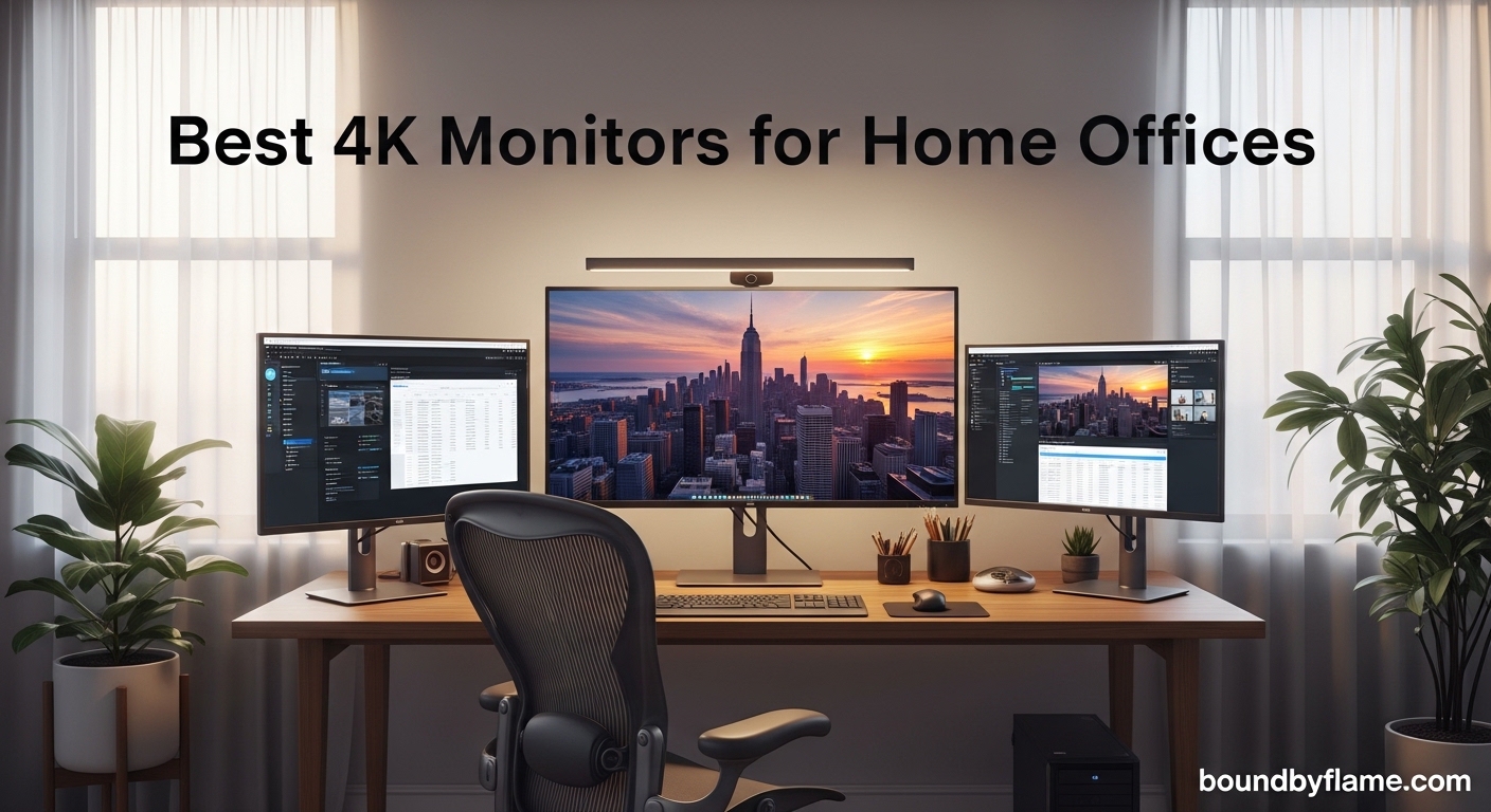 Best 4K Monitors for Home Offices