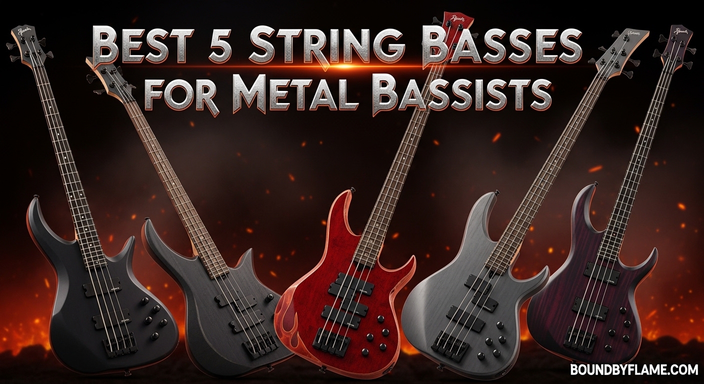 Best 5 String Basses for Metal Bassists