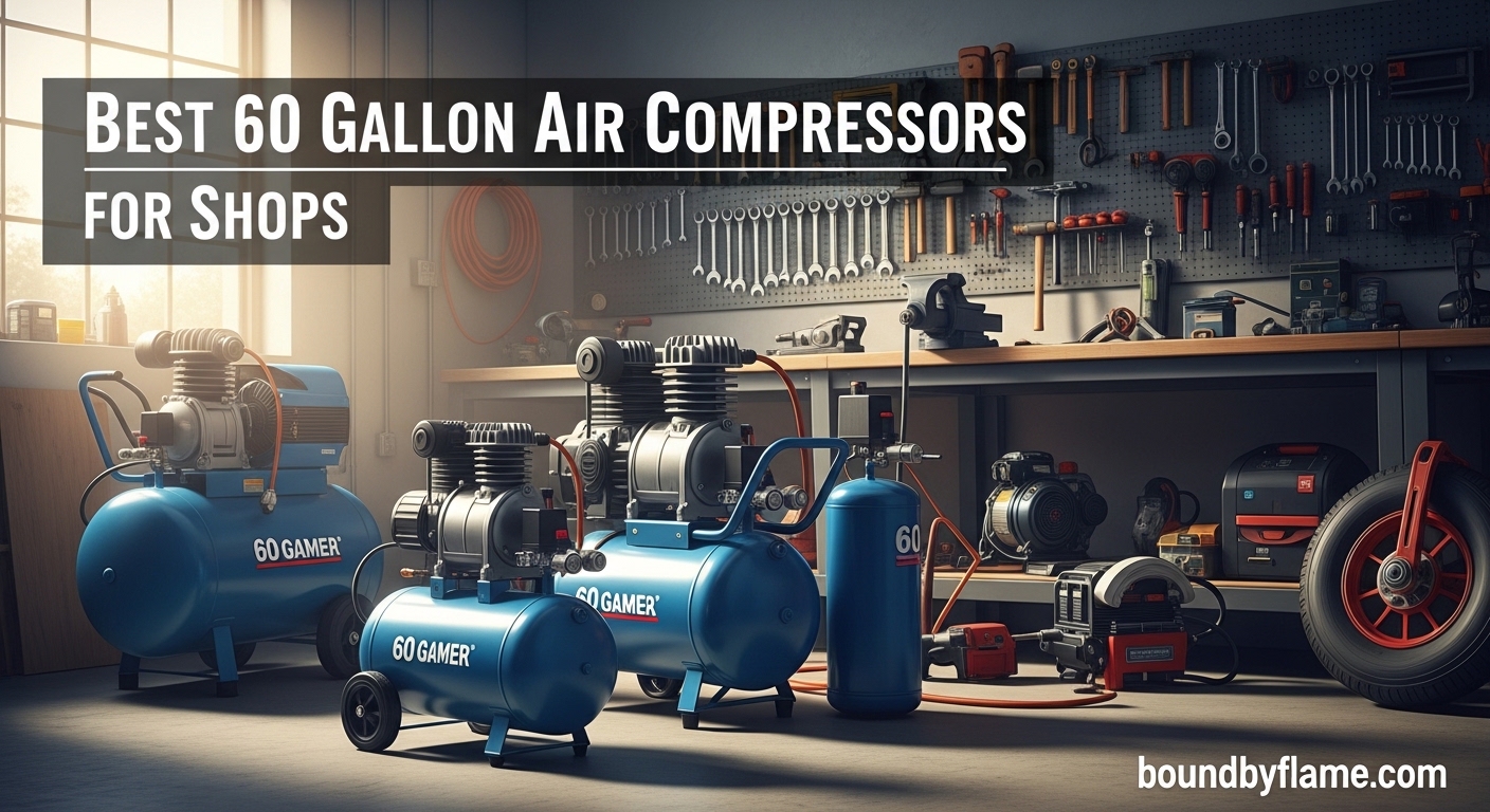 Best 60 Gallon Air Compressors for Shops