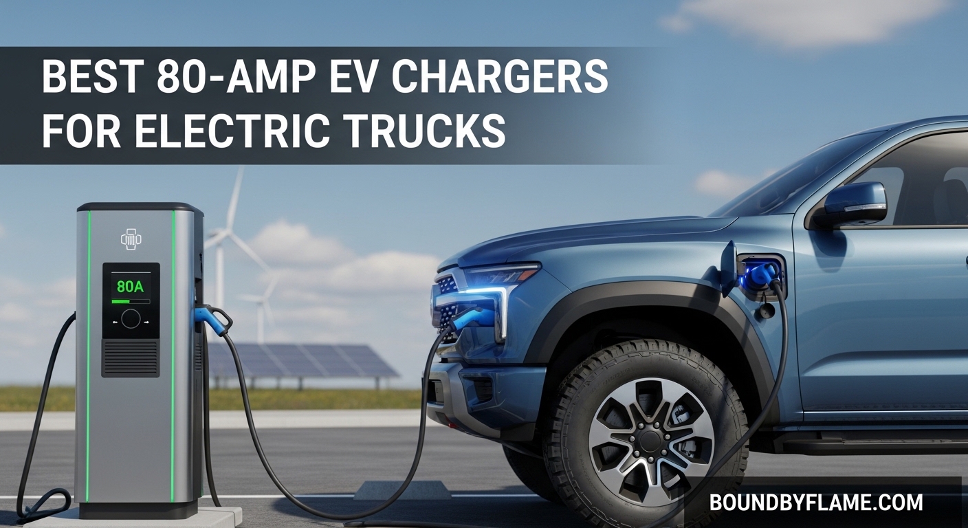 Best 80-Amp EV Chargers for Electric Trucks