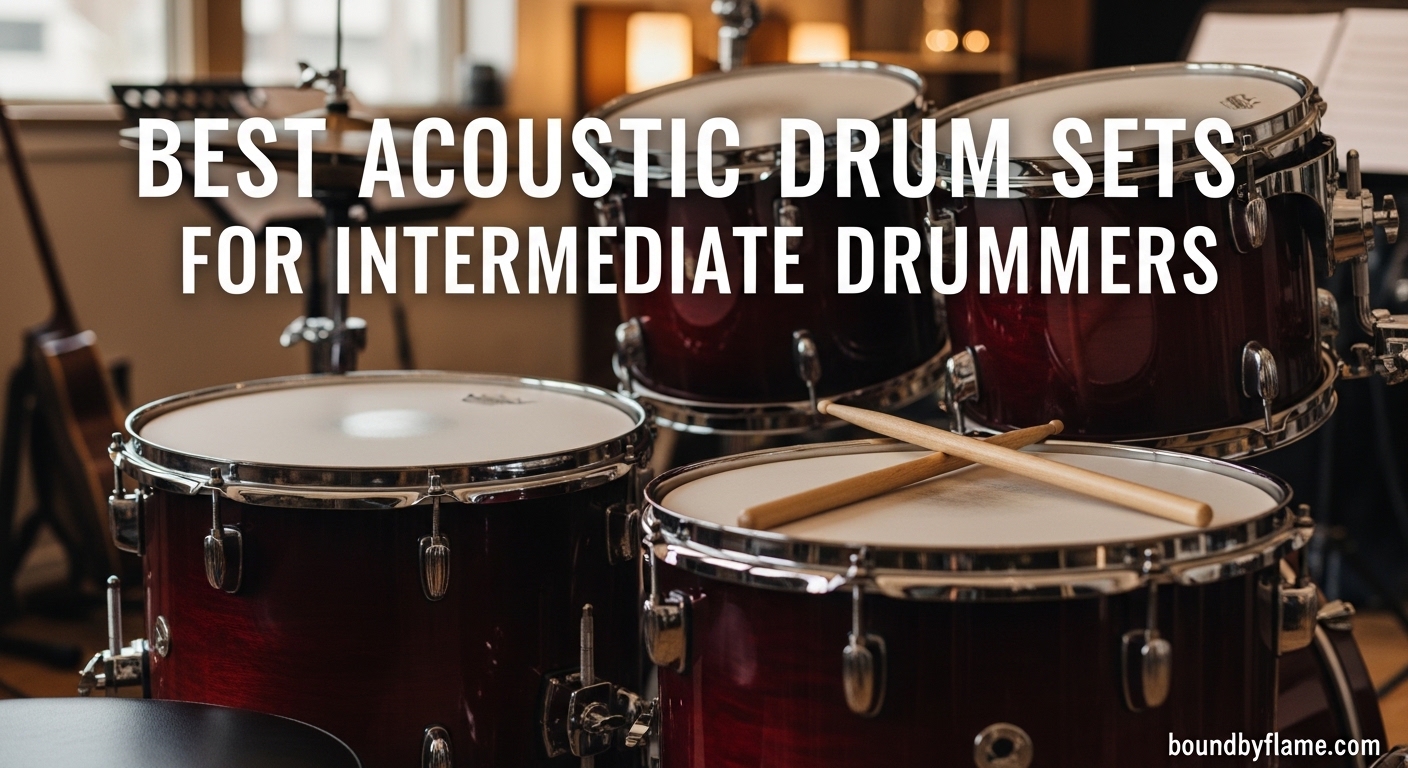 Best Acoustic Drum Sets for Intermediate Drummers