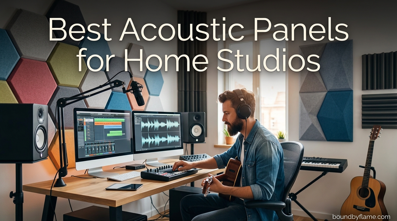 Best Acoustic Panels for Home Studios