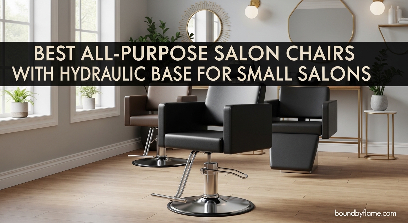 Best All-Purpose Salon Chairs with Hydraulic Base for Small Salons