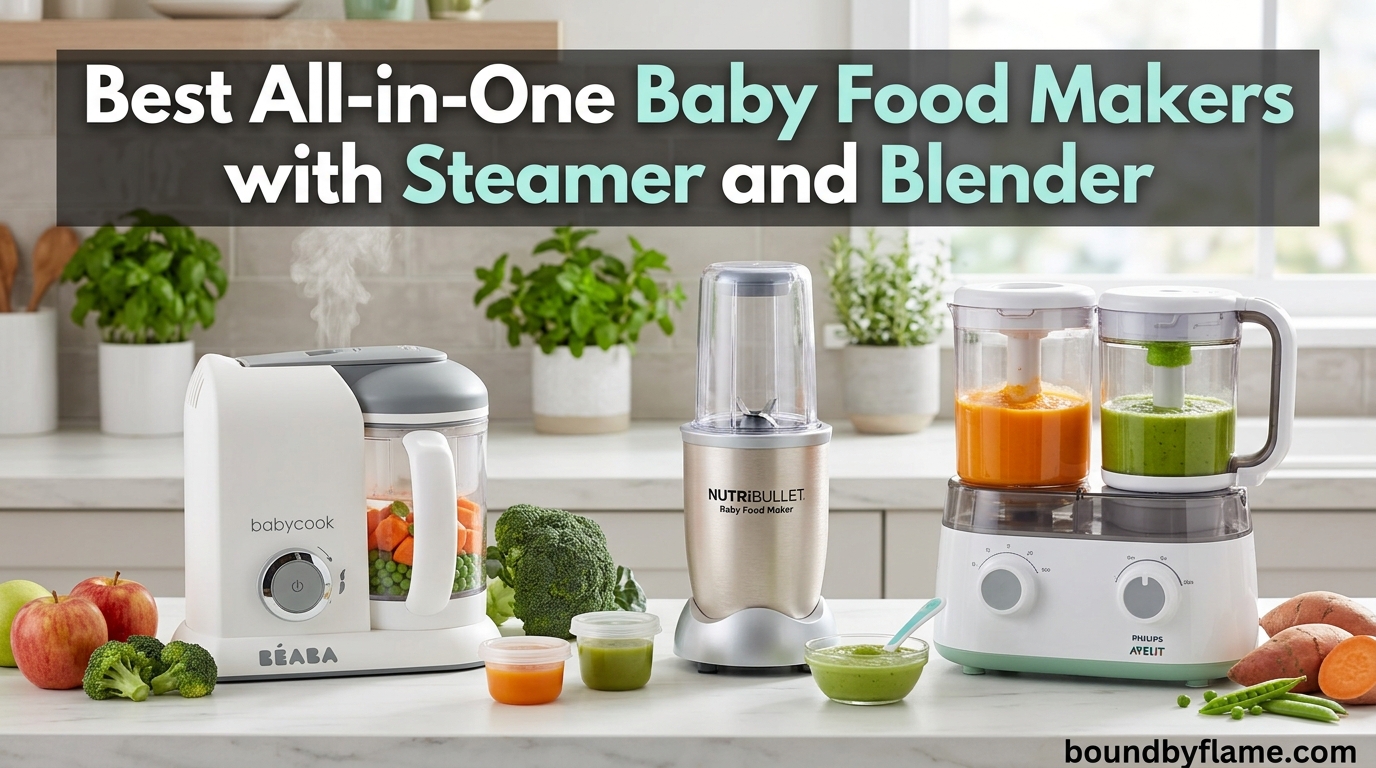 Best All-in-One Baby Food Makers with Steamer and Blender