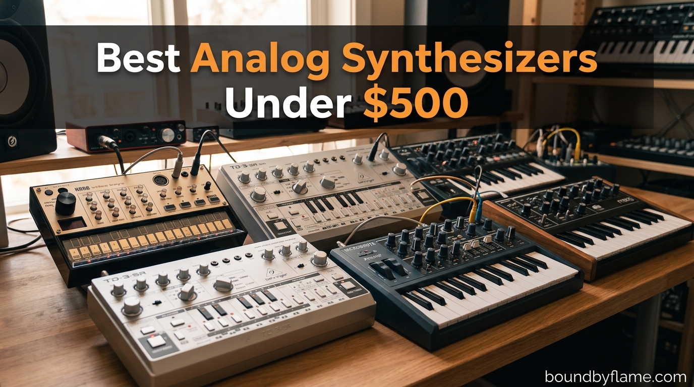 Best Analog Synthesizers Under $500