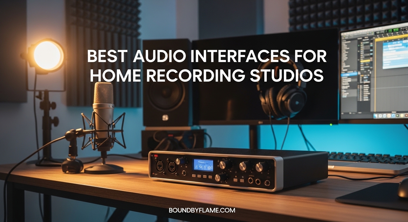 Best Audio Interfaces for Home Recording Studios