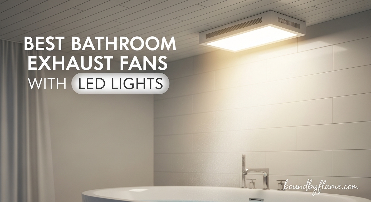 Best Bathroom Exhaust Fans with LED Lights