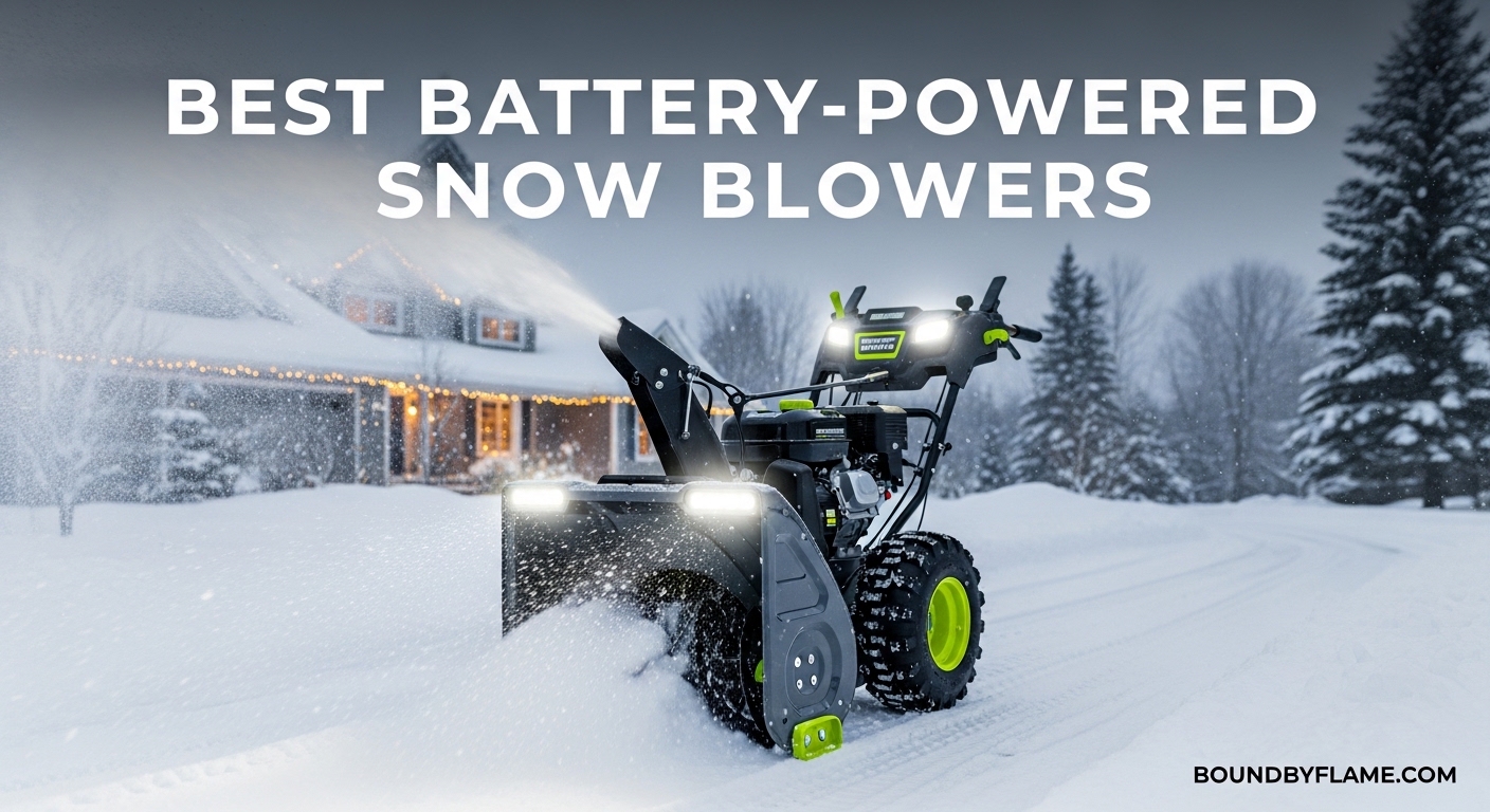 Best Battery-Powered Snow Blowers