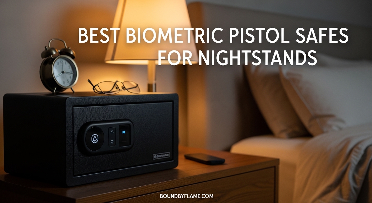 Best Biometric Pistol Safes for Nightstands