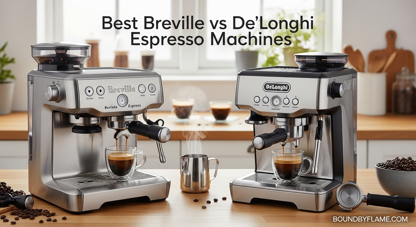 Best Breville vs De'Longhi Espresso Machines