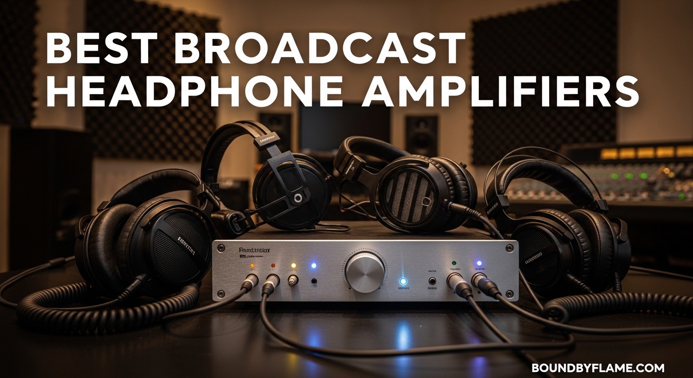 Best Broadcast Headphone Amplifiers