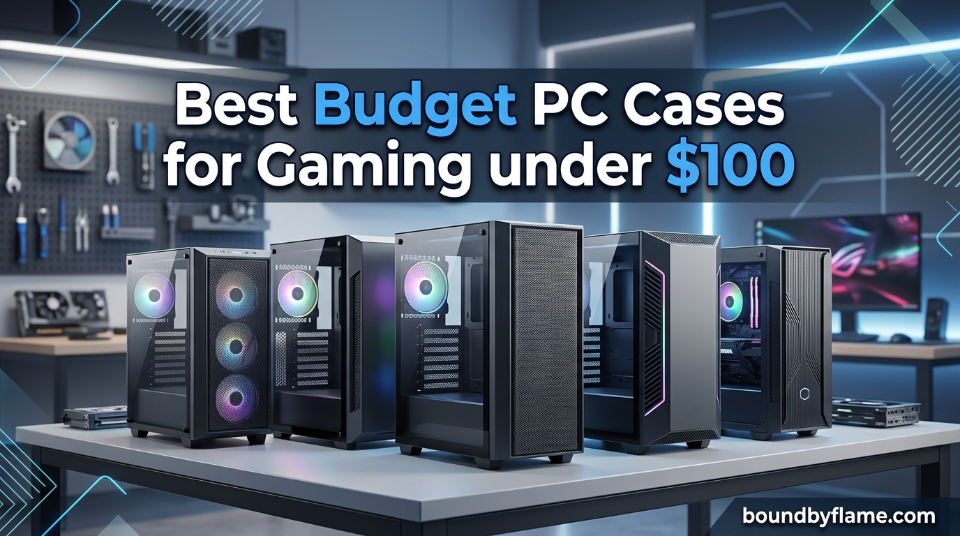 Best Budget PC Cases for Gaming under $100