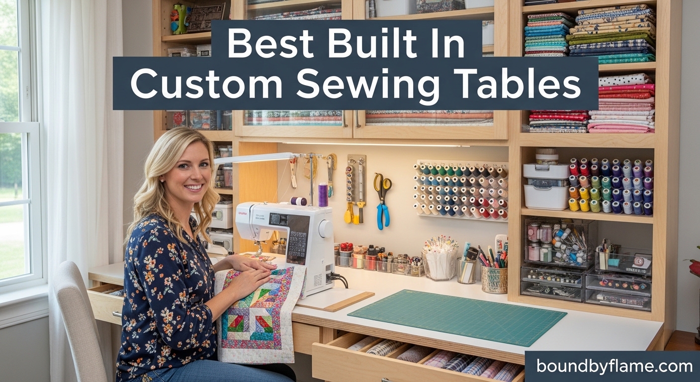 Best Built In Custom Sewing Tables