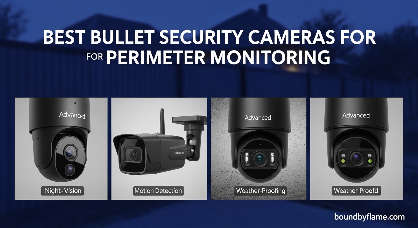 Best Bullet Security Cameras for Perimeter Monitoring