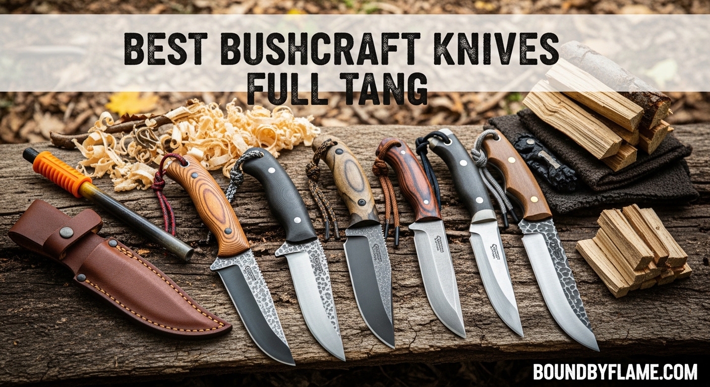 Best Bushcraft Knives Full Tang