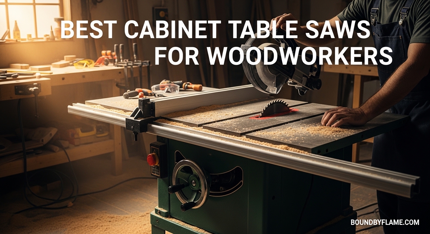 Best Cabinet Table Saws for Woodworkers