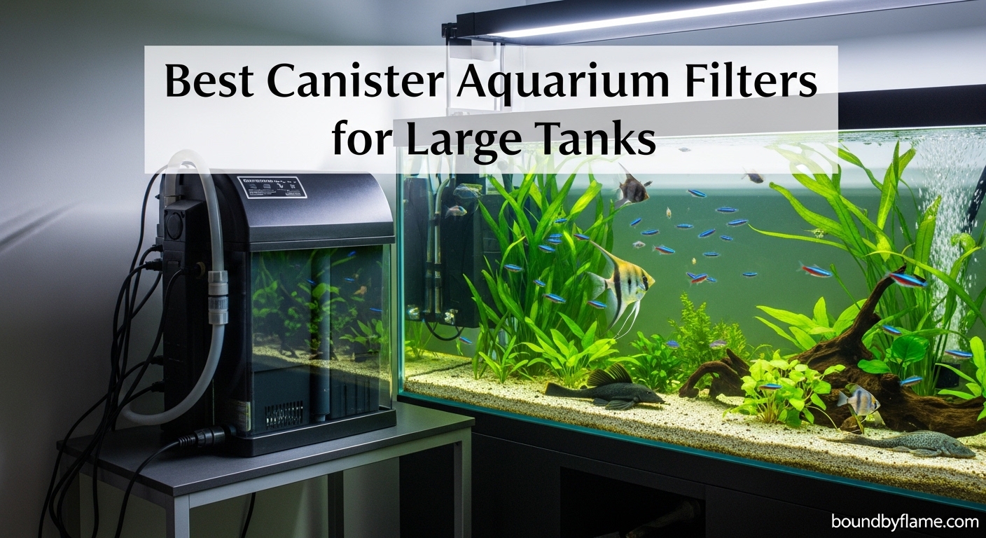 Best Canister Aquarium Filters for Large Tanks