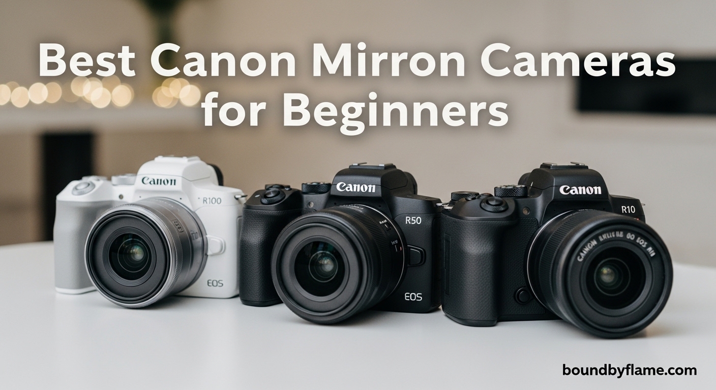 Best Canon Mirrorless Cameras for Beginners