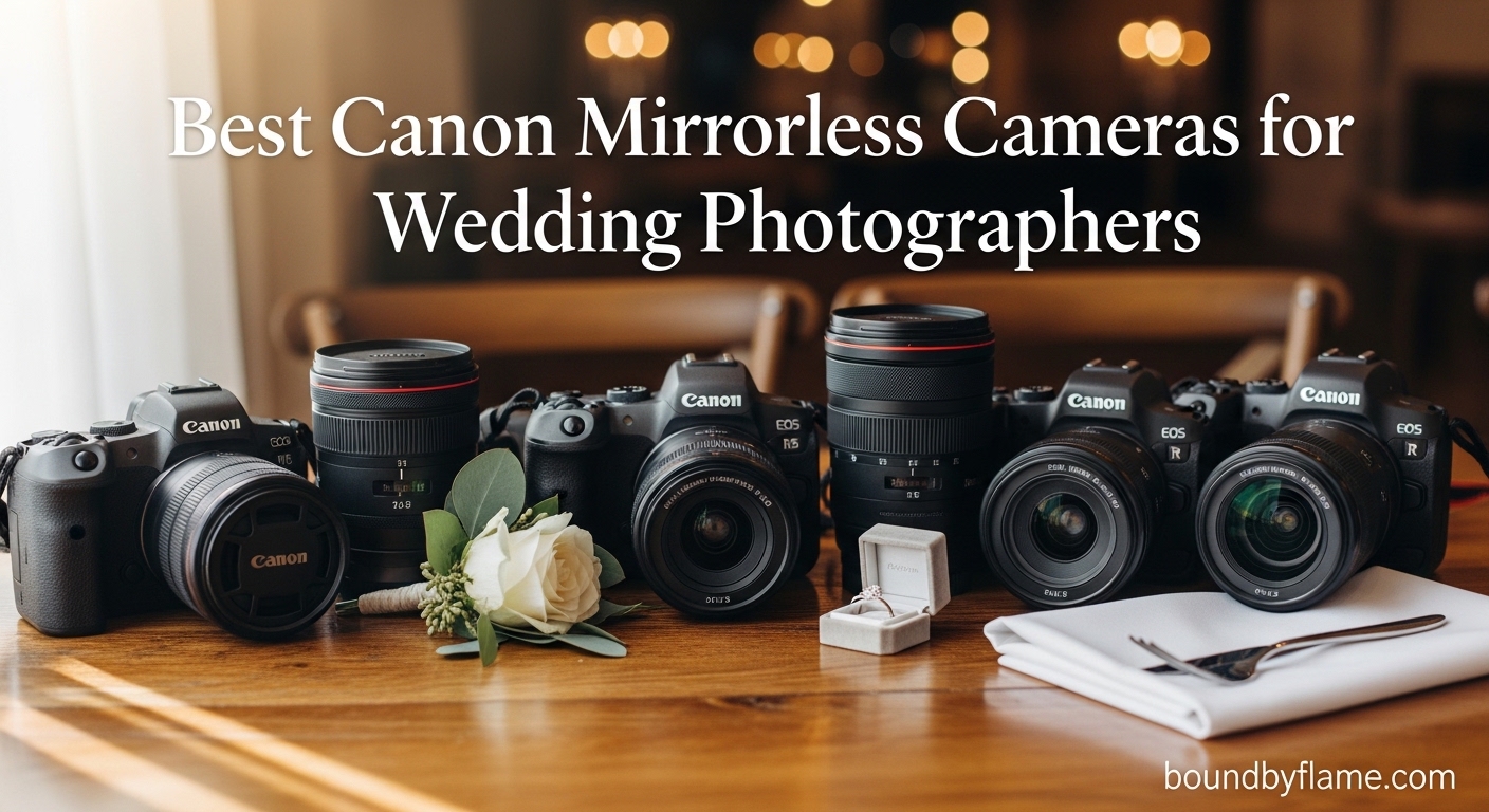 Best Canon Mirrorless Cameras for Wedding Photographers