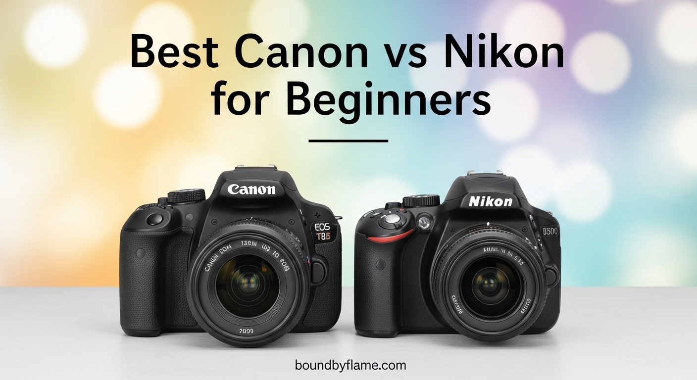 Best Canon vs Nikon for Beginners