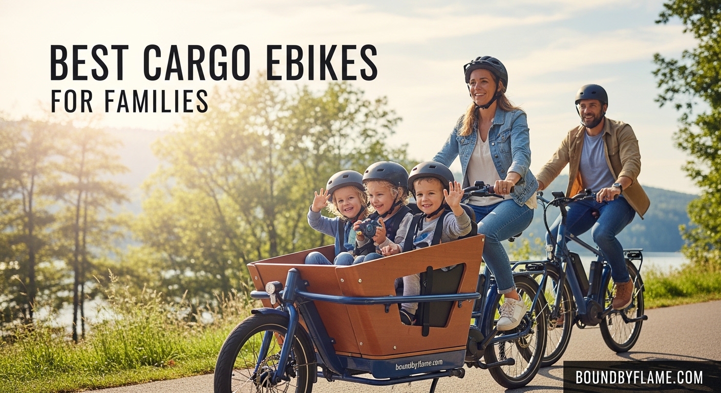 Best Cargo Ebikes for Families