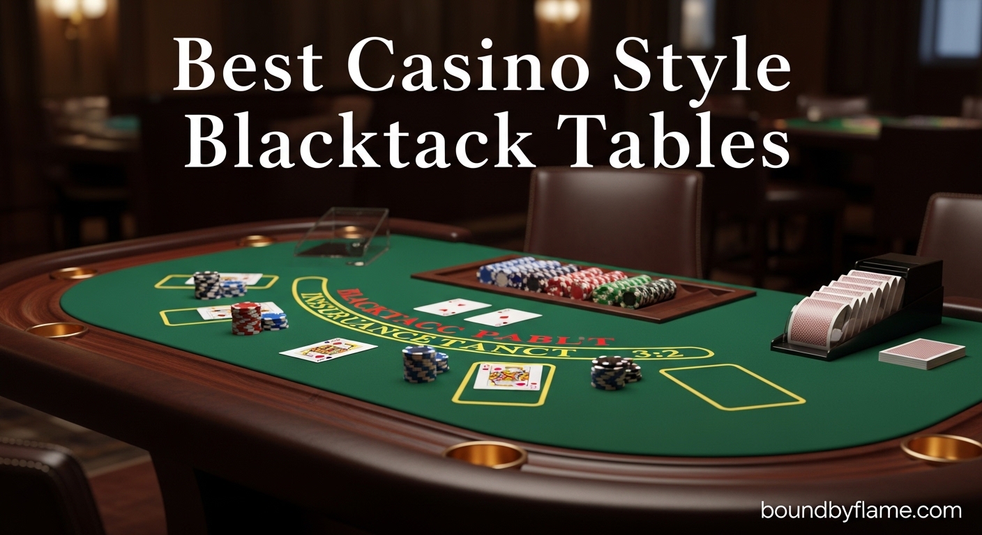 Best Casino Style Blackjack Tables