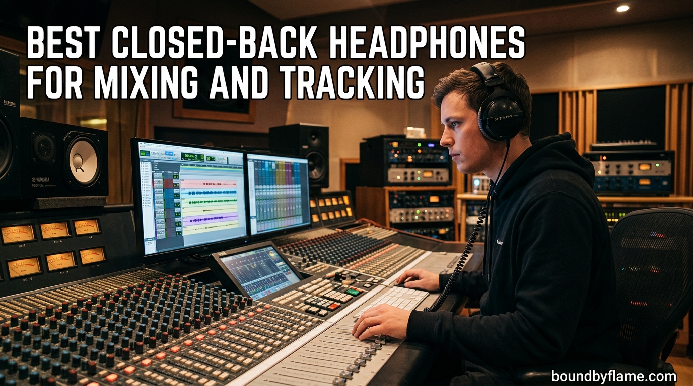 Best Closed-Back Headphones for Mixing and Tracking