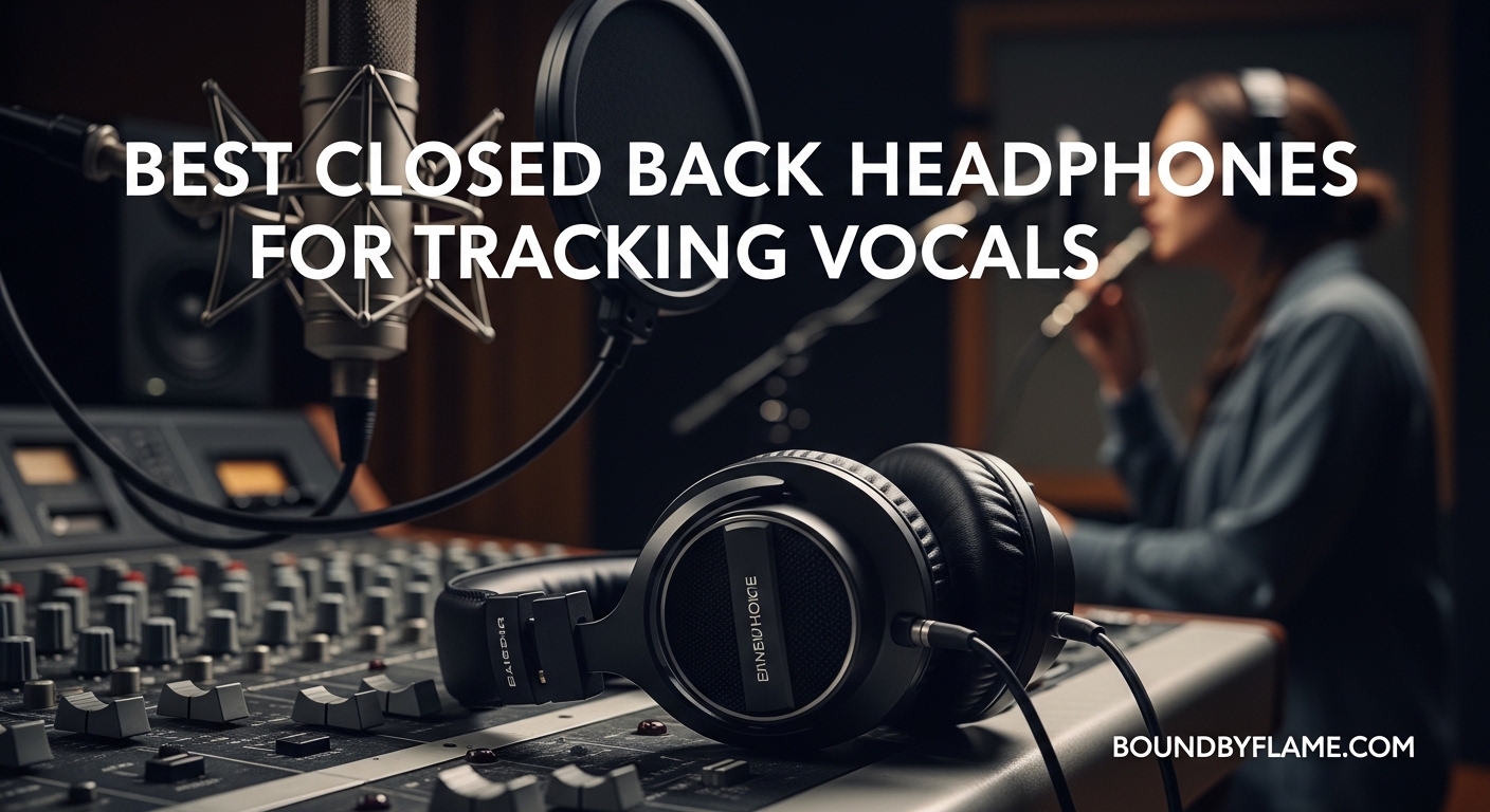 Best Closed Back Headphones for Tracking Vocals