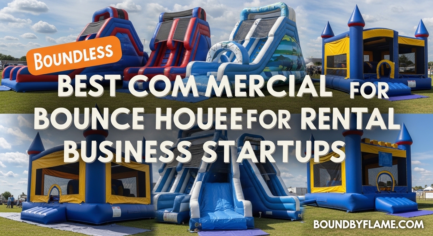 Best Commercial Bounce Houses for Rental Business Startups