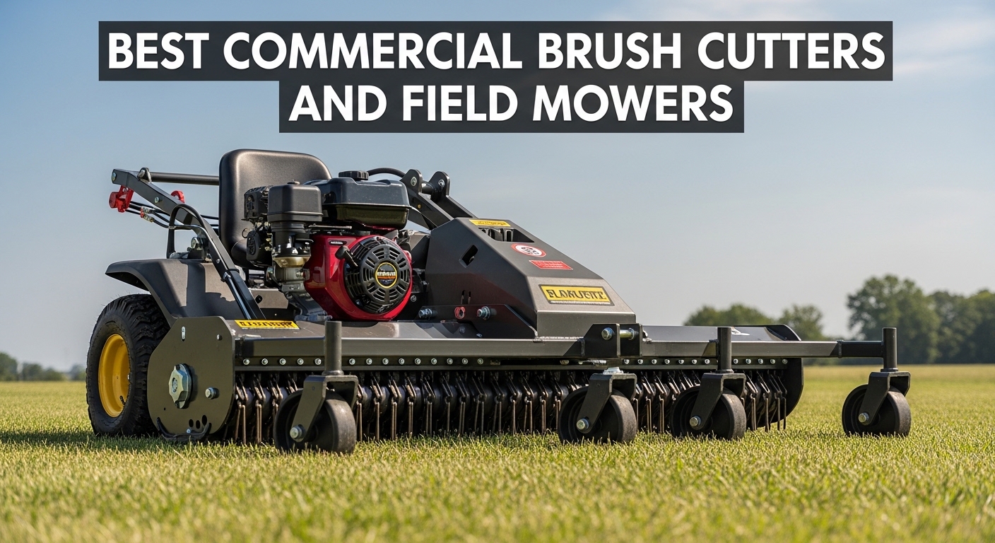 Best Commercial Brush Cutters and Field Mowers
