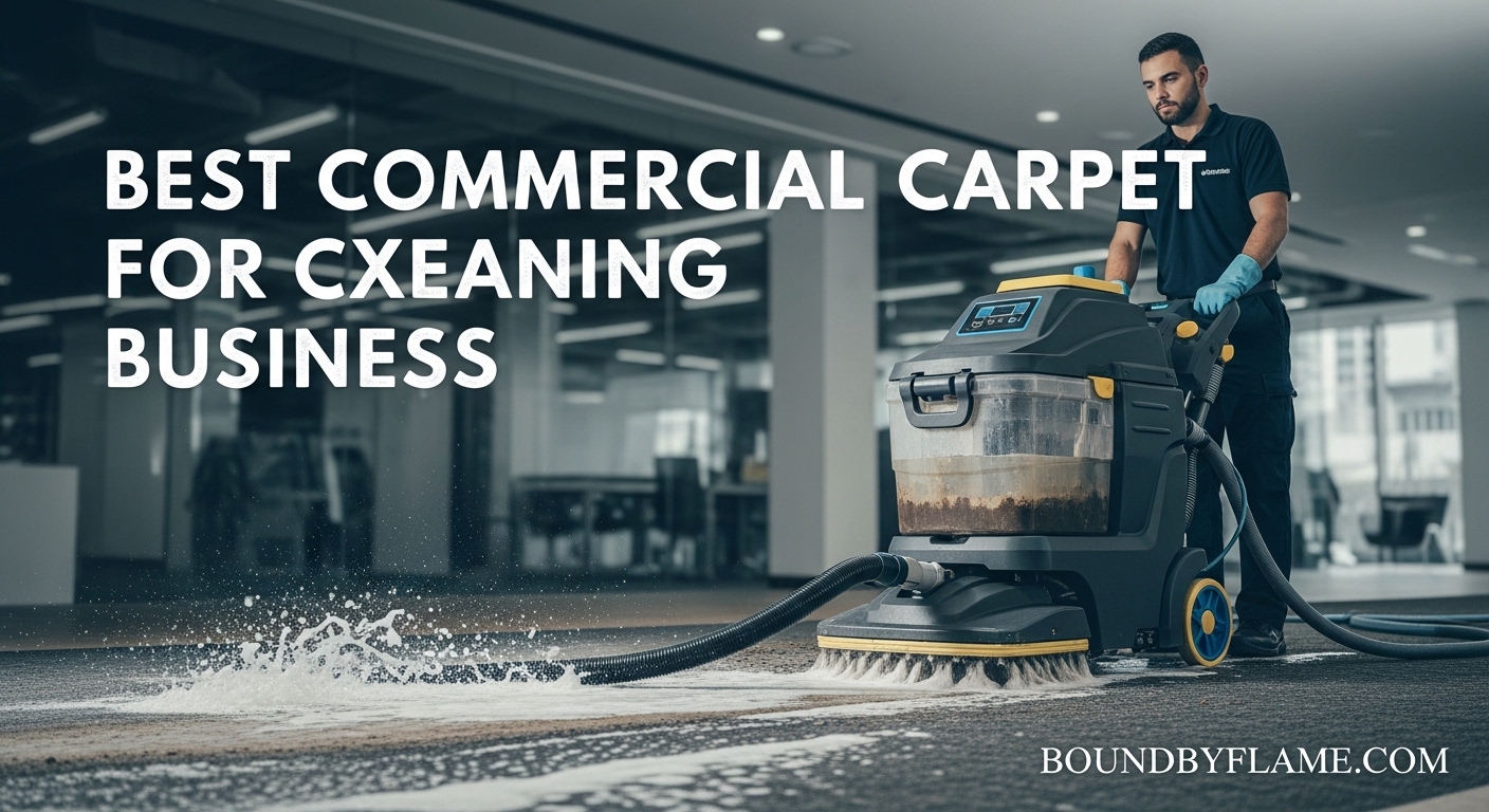 Best Commercial Carpet Extractor for Cleaning Business