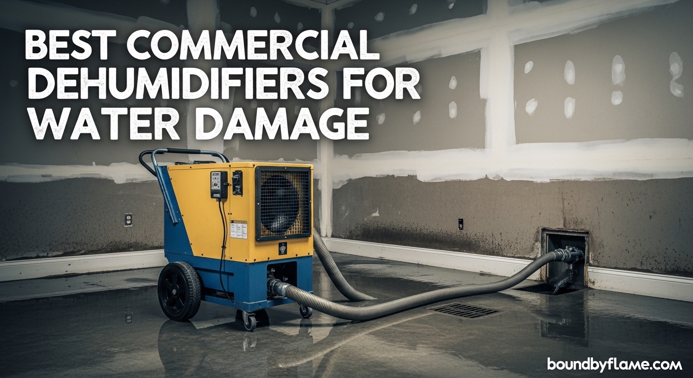 Best Commercial Dehumidifiers for Water Damage
