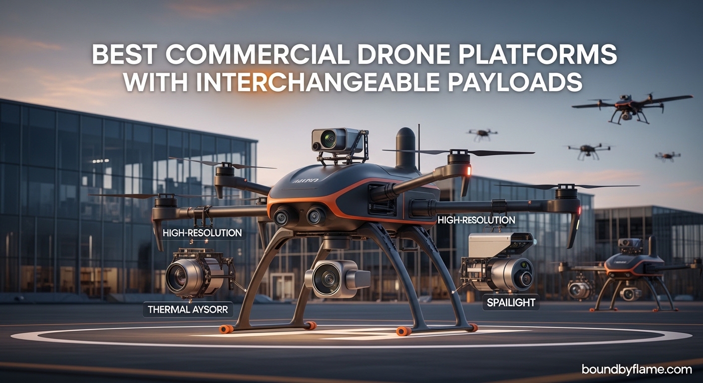 Best Commercial Drone Platforms with Interchangeable Payloads