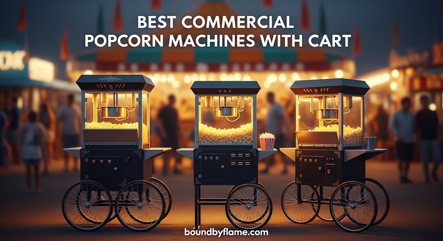 Best Commercial Popcorn Machines with Cart