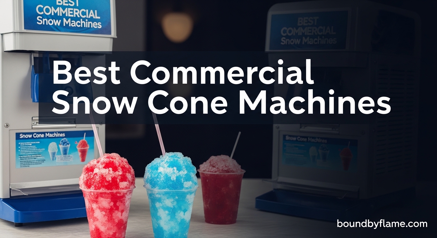 Best Commercial Snow Cone Machines