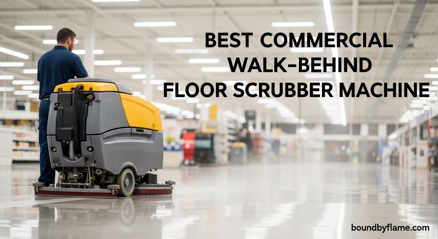 Best Commercial Walk-Behind Floor Scrubber Machine