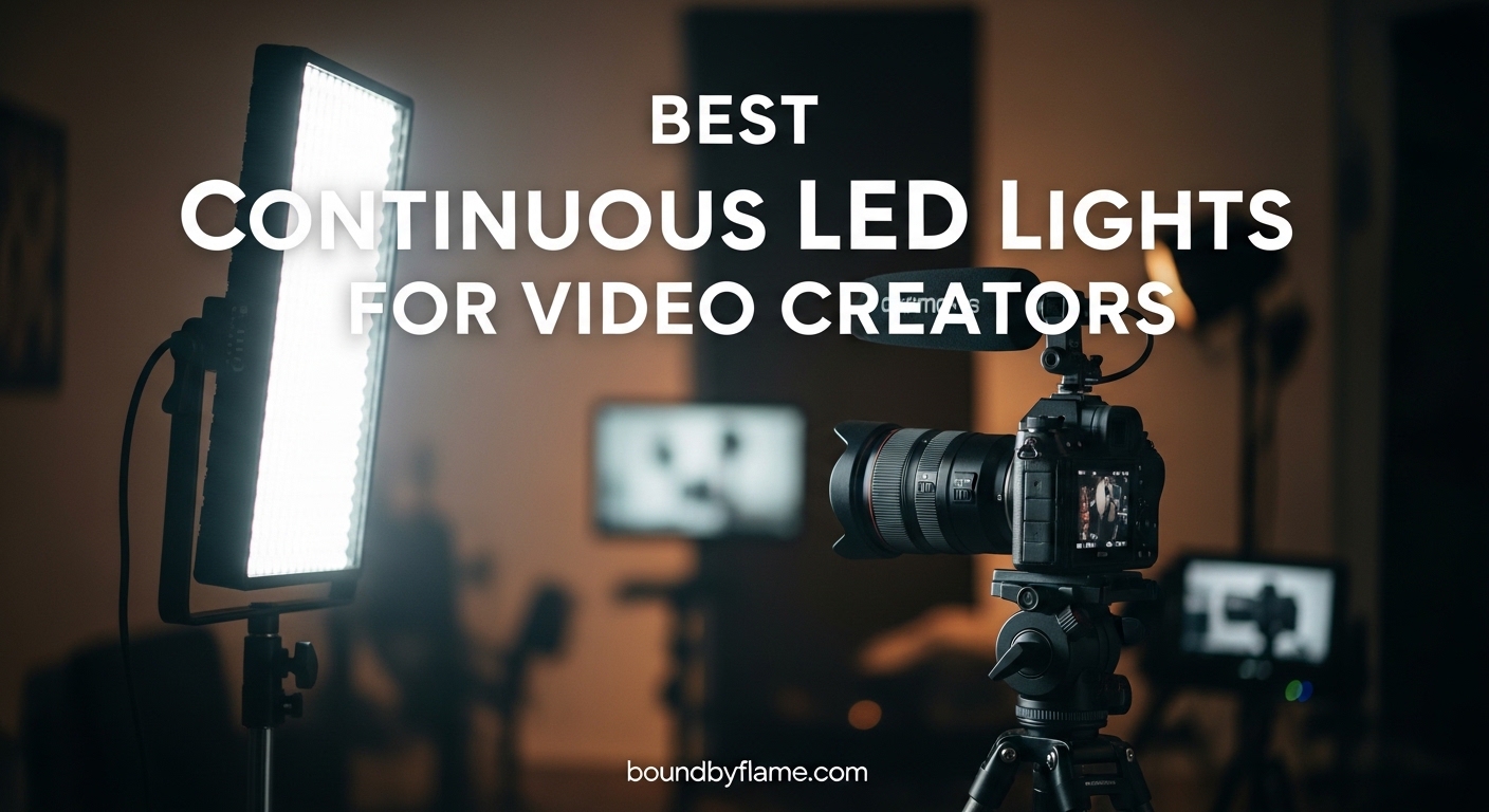 Best Continuous LED Lights for Video Creators