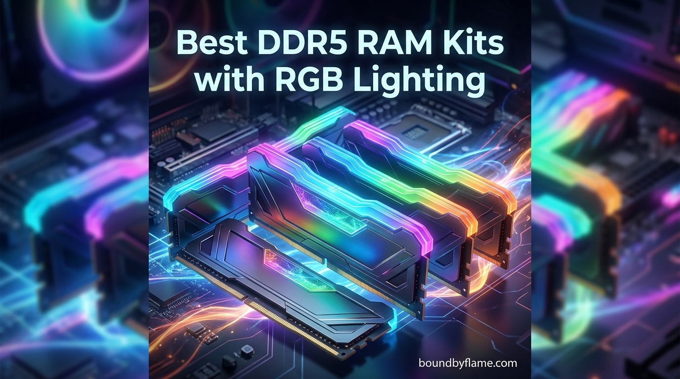 Best DDR5 RAM Kits with RGB Lighting