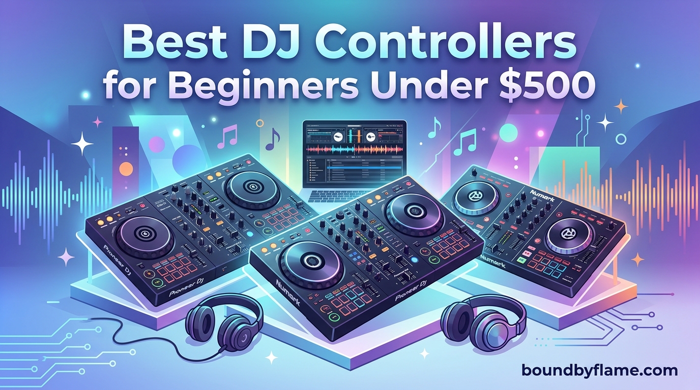 Best DJ Controllers for Beginners Under $500