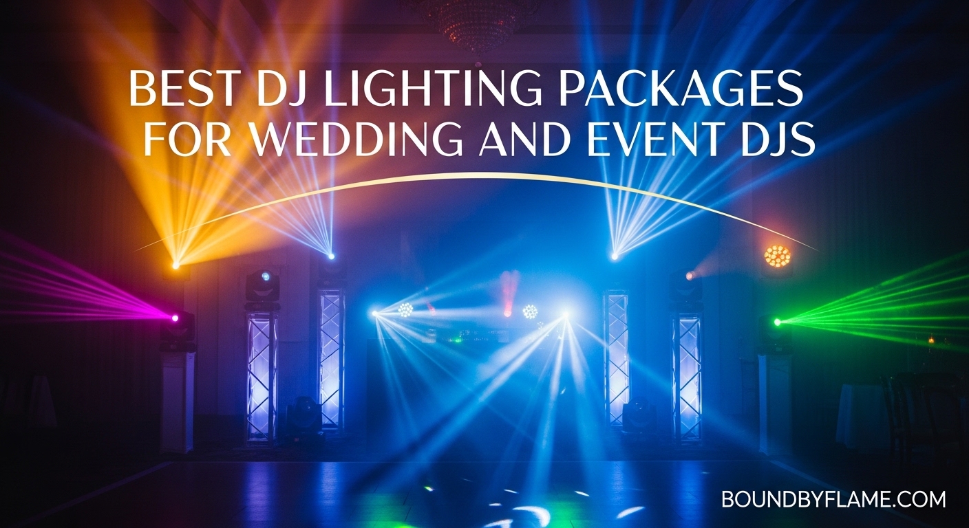 Best DJ Lighting Packages for Wedding and Event DJs