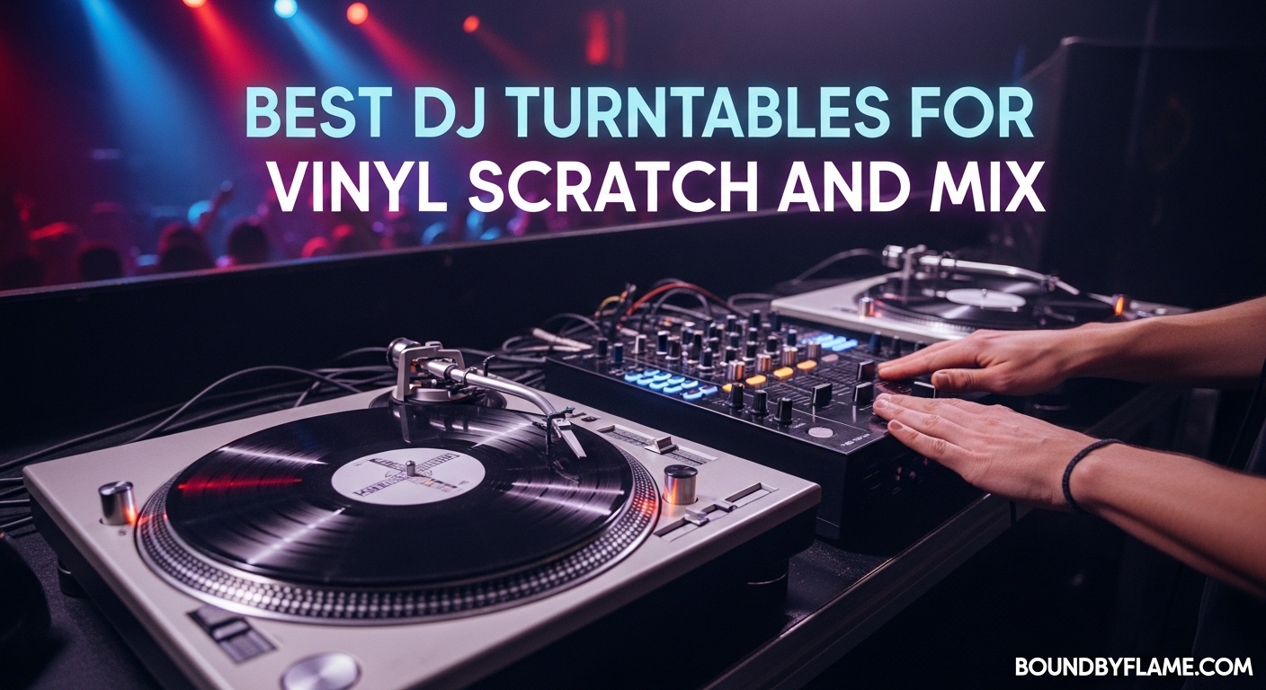 Best DJ Turntables for Vinyl Scratch and Mix