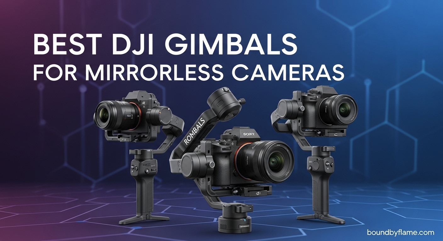 Best DJI Gimbals for Mirrorless Cameras