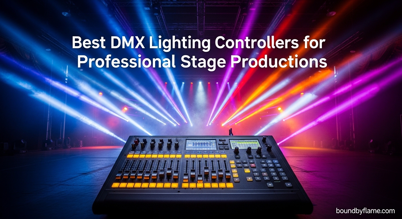 Best DMX Lighting Controllers for Professional Stage Productions
