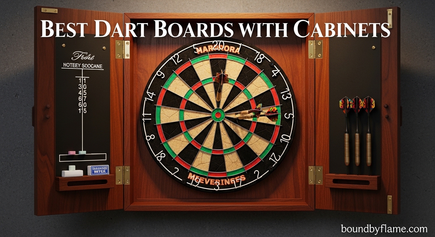 Best Dart Boards with Cabinets