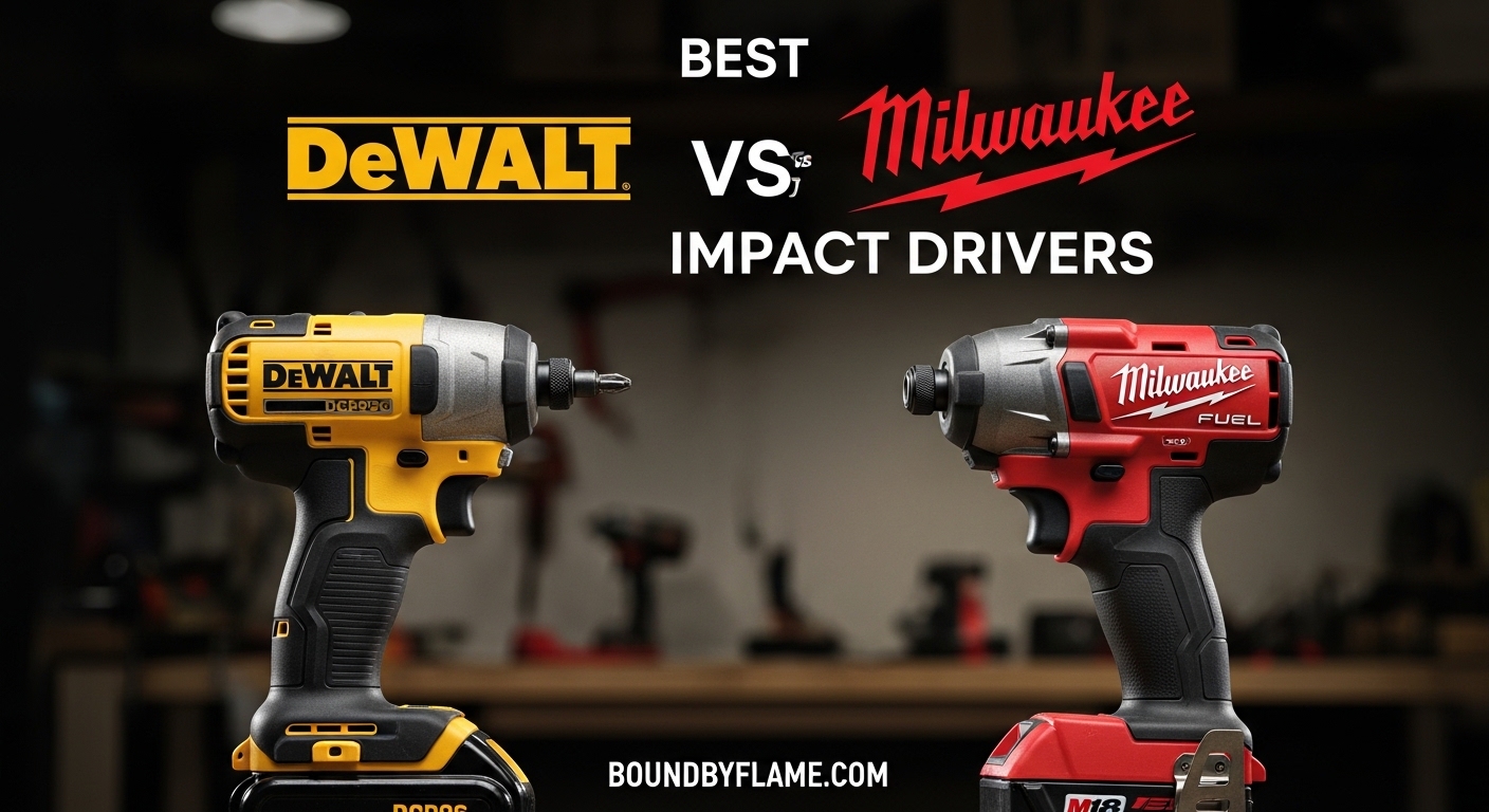 Best DeWalt vs Milwaukee Impact Drivers